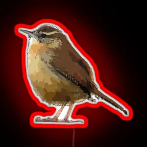 Carolina Wren Led RGB Neon Sign