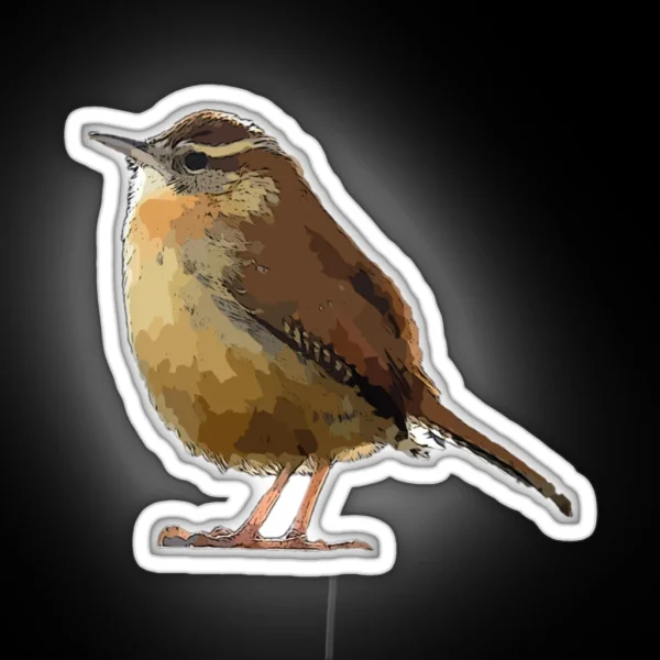 Carolina Wren Led RGB Neon Sign