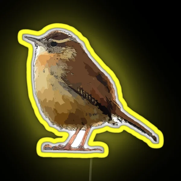 Carolina Wren Led RGB Neon Sign