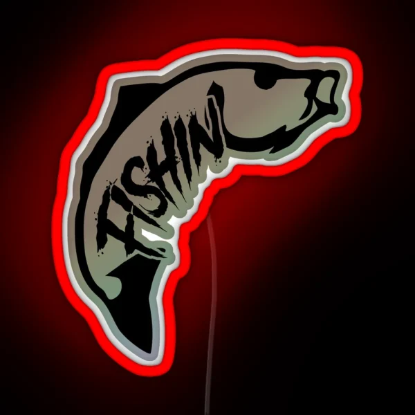 Carp Fishin RGB Neon Sign