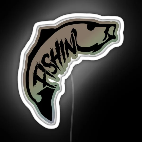 Carp Fishin RGB Neon Sign