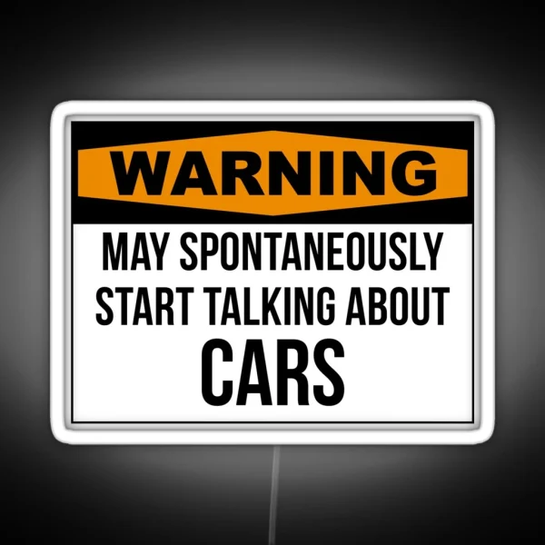 Cars RGB Neon Sign