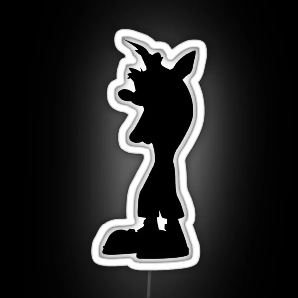 Cartoon RGB Neon Sign