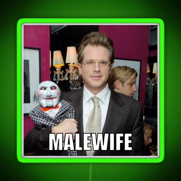 Cary Elwes Is MALEWIFE RGB Neon Sign