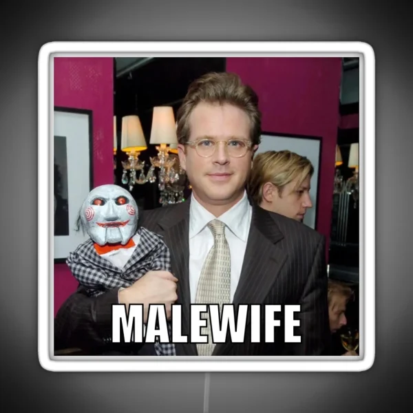 Cary Elwes Is MALEWIFE RGB Neon Sign