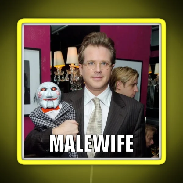 Cary Elwes Is MALEWIFE RGB Neon Sign