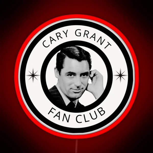 Cary Grant Fan Club RGB Neon Sign