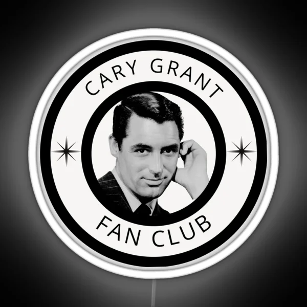 Cary Grant Fan Club RGB Neon Sign