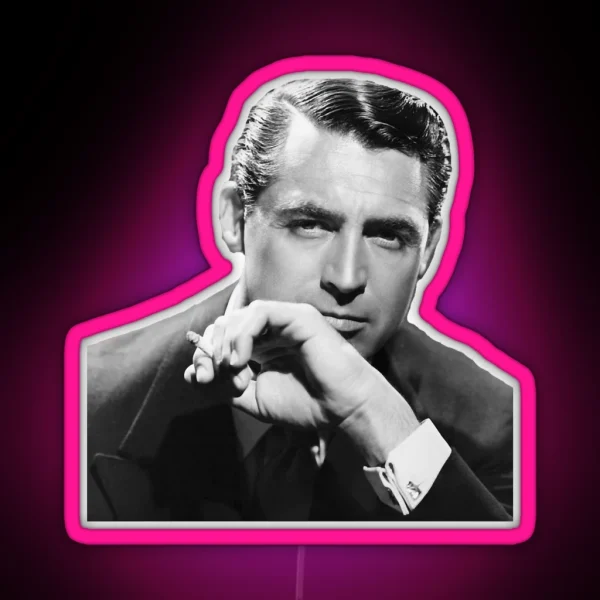 Cary Grant STOCK RGB Neon Sign