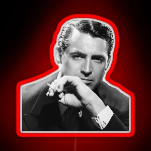 Cary Grant STOCK RGB Neon Sign