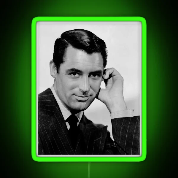 Cary Grant When People Tell You How Young You Look They Are Telling You How Old You Are RGB Neon Sign