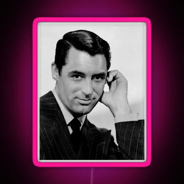 Cary Grant When People Tell You How Young You Look They Are Telling You How Old You Are RGB Neon Sign