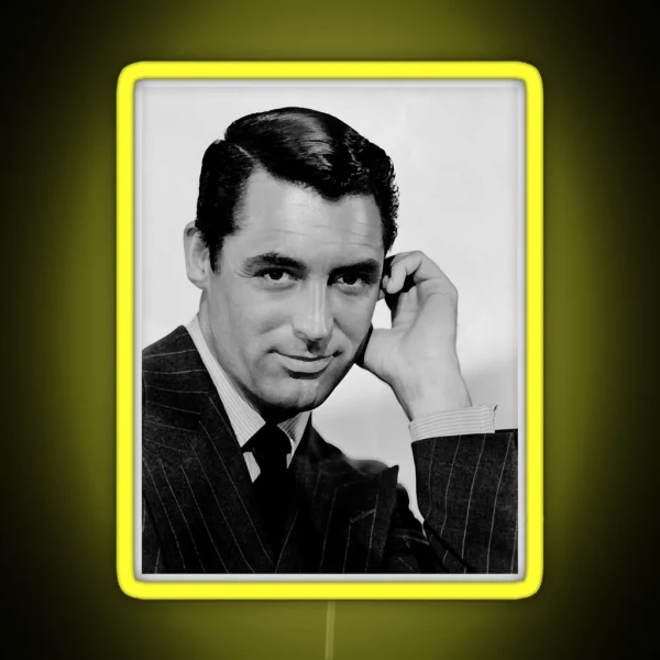 Cary Grant When People Tell You How Young You Look They Are Telling You How Old You Are RGB Neon Sign