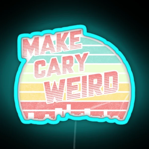 Cary Ledmake Cary Weird RGB Neon Sign