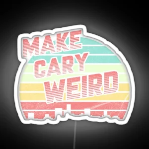 Cary Ledmake Cary Weird RGB Neon Sign