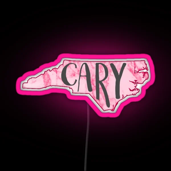 Cary Marbled RGB Neon Sign
