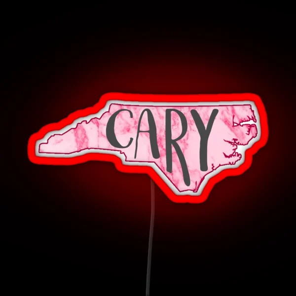 Cary Marbled RGB Neon Sign