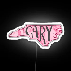 Cary Marbled RGB Neon Sign