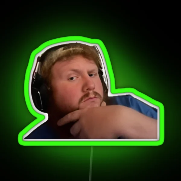 Caseoh Streamer Merch RGB Neon Sign