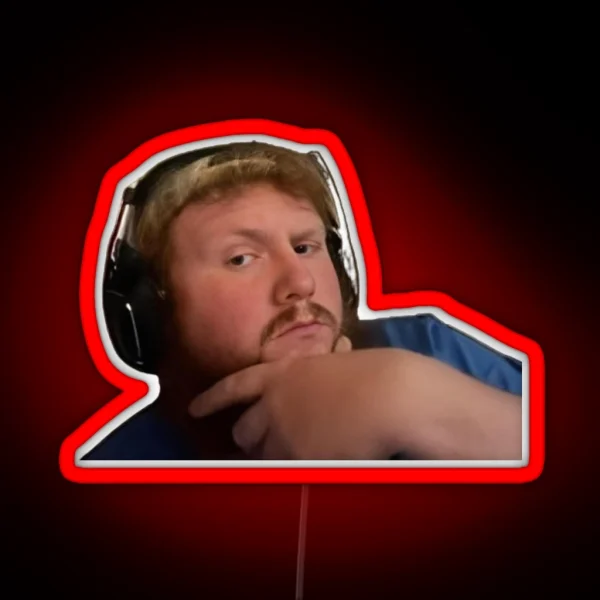 Caseoh Streamer Merch RGB Neon Sign