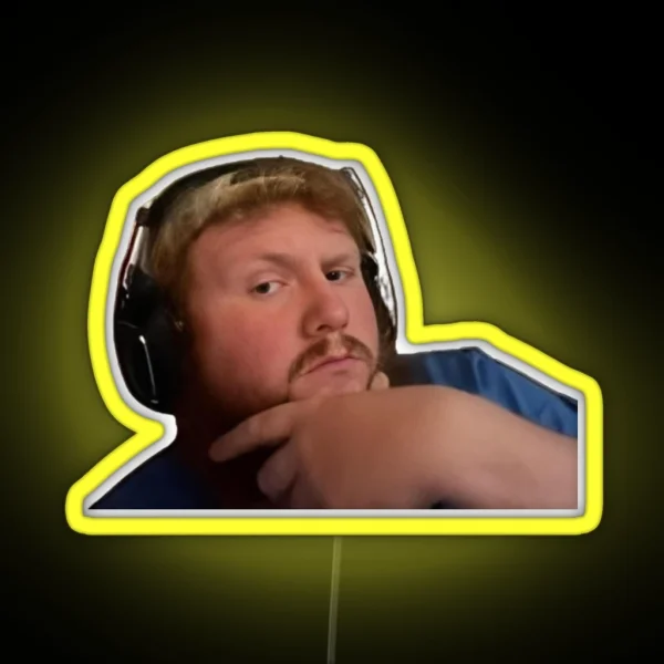 Caseoh Streamer Merch RGB Neon Sign