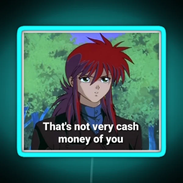 Cash Money Kurama RGB Neon Sign