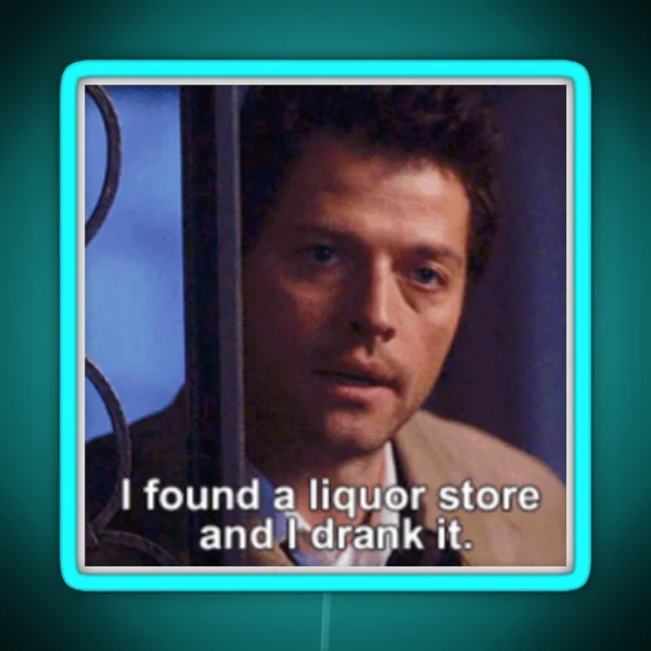 Castiel RGB Neon Sign