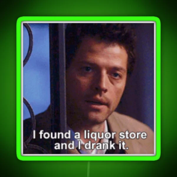 Castiel RGB Neon Sign