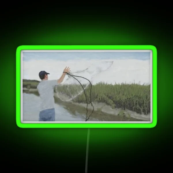 Casting RGB Neon Sign