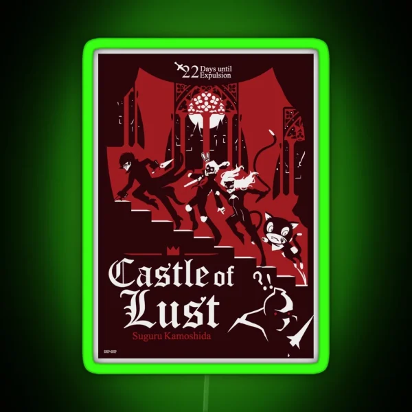 Castle Of Lust RGB Neon Sign