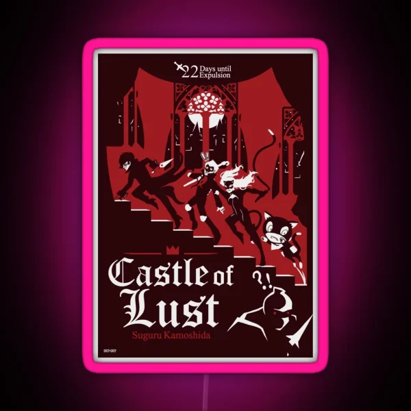 Castle Of Lust RGB Neon Sign