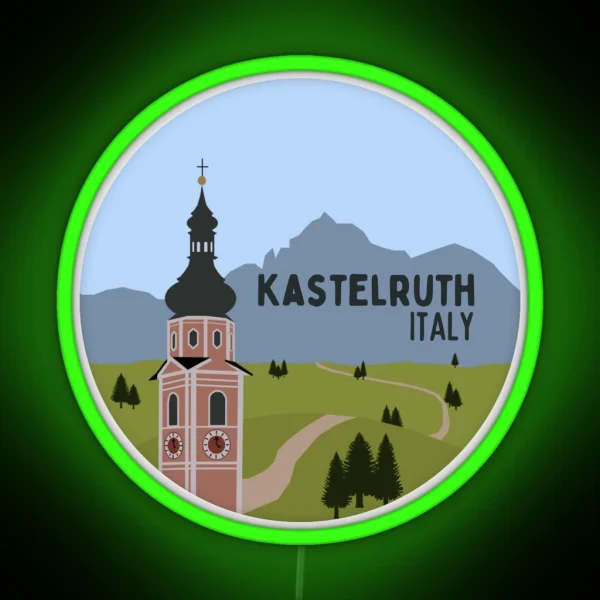 Castlerotto Kastelruth Italy RGB Neon Sign