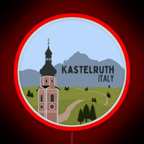 Castlerotto Kastelruth Italy RGB Neon Sign