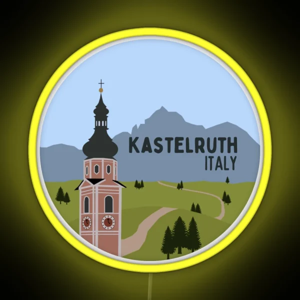 Castlerotto Kastelruth Italy RGB Neon Sign