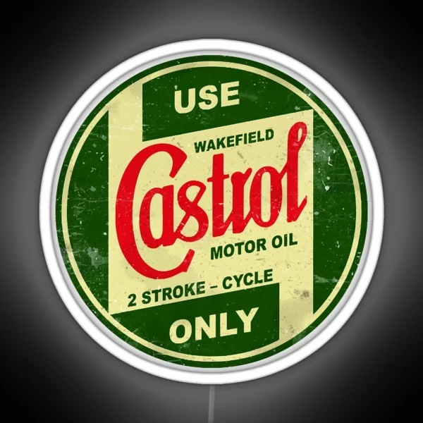 Castrol 1946 Vintage Sign RGB Neon Sign