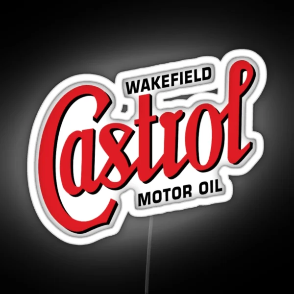 Castrol Ledvintage Castrol RGB Neon Sign