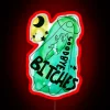 Cat Alien Abduction Goodbye Bitches RGB Neon Sign - Image 2