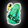 Cat Alien Abduction Goodbye Bitches RGB Neon Sign - Image 4