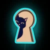 Cat And Key Artbyrhin RGB Neon Sign - Image 3