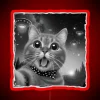 Cat Encounter Alien Selfie RGB Neon Sign