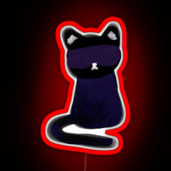 Cat Gojo RGB Neon Sign