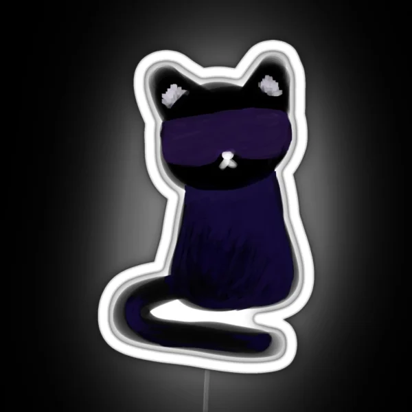 Cat Gojo RGB Neon Sign