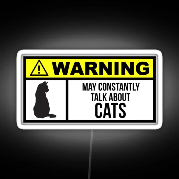Cat Lover RGB Neon Sign