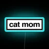 Cat Mom RGB Neon Sign - Image 3