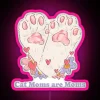 Cat Moms Are Moms Cat Parent Design RGB Neon Sign - Image 6