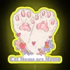 Cat Moms Are Moms Cat Parent Design RGB Neon Sign - Image 5