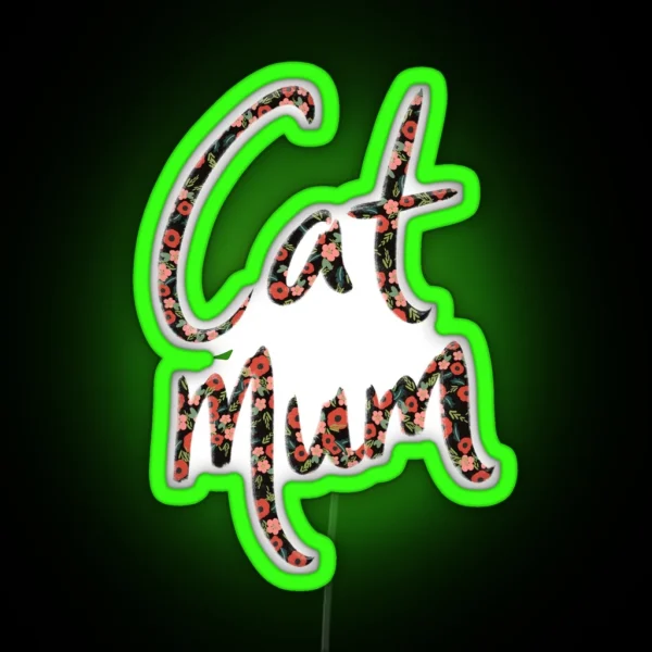 Cat Mum RGB Neon Sign