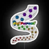 Cat Parent Rainbow RGB Neon Sign