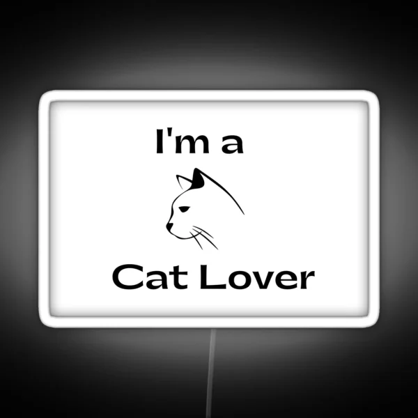 Cat Person Led RGB Neon Sign