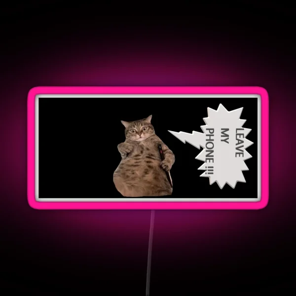 CAT RGB Neon Sign
